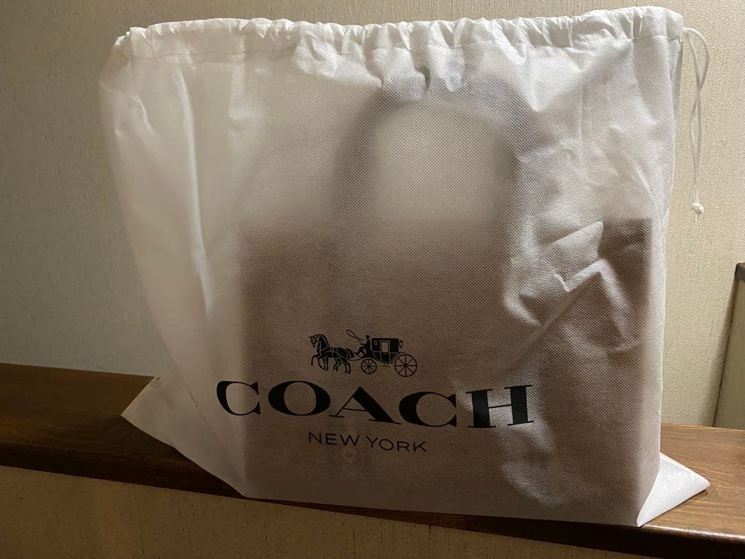 COACH ブラウン ビジネスバッグ