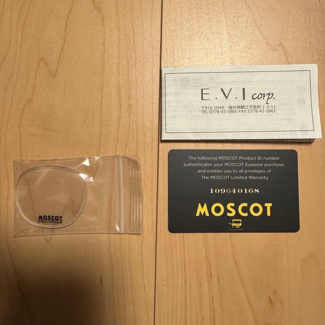 MOSCOT モスコット レムトッシュ 46 TORT メタルアームパット