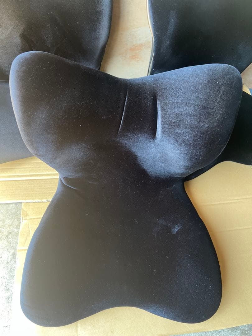 MTG エムティージー 姿勢矯正 骨盤サポートチェア 座椅子 3個セット 黒