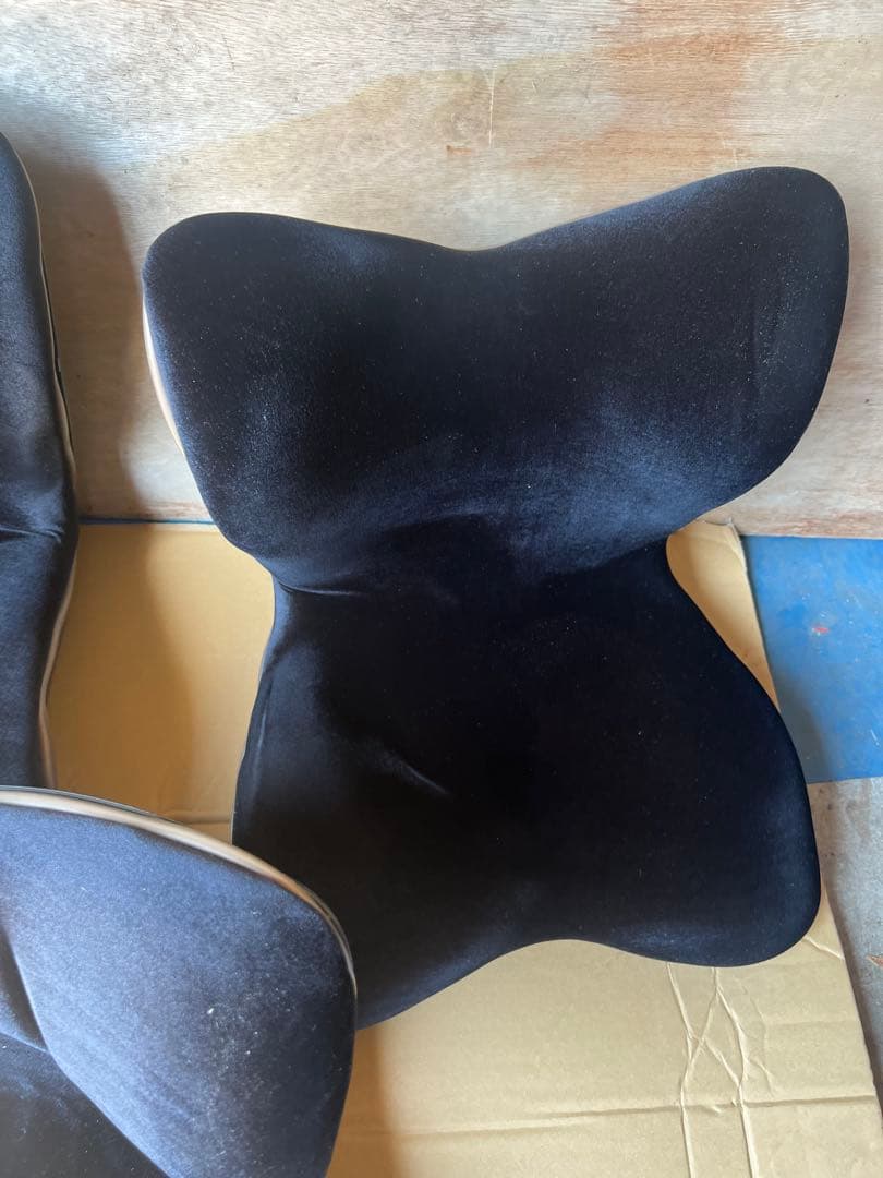 MTG エムティージー 姿勢矯正 骨盤サポートチェア 座椅子 3個セット 黒