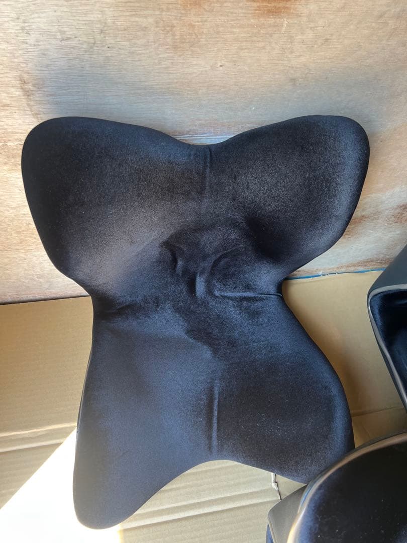 MTG エムティージー 姿勢矯正 骨盤サポートチェア 座椅子 3個セット 黒