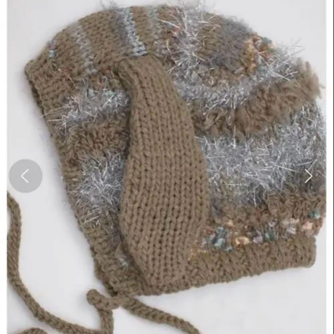 rurumu⭐︎usa-mimi knit cap/うさ耳ニット帽