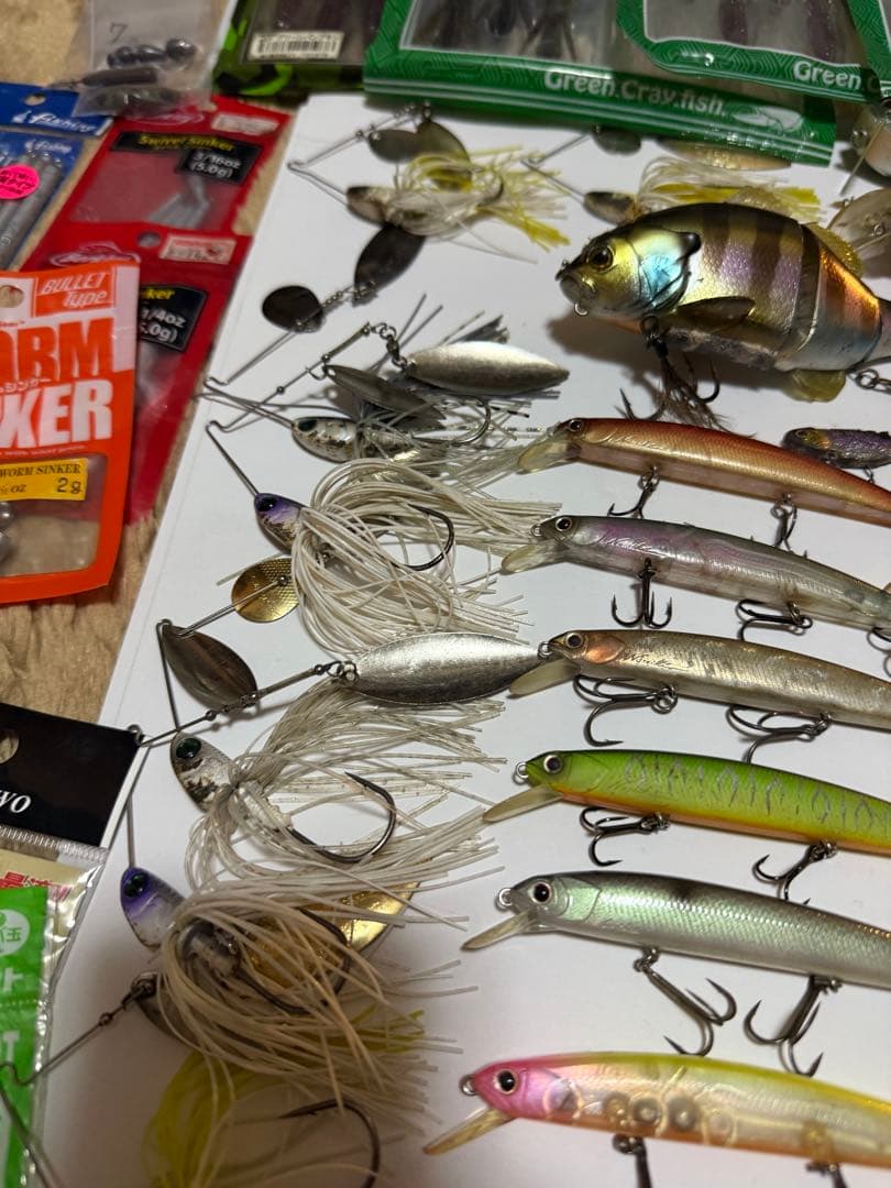 バス釣り　引退セット