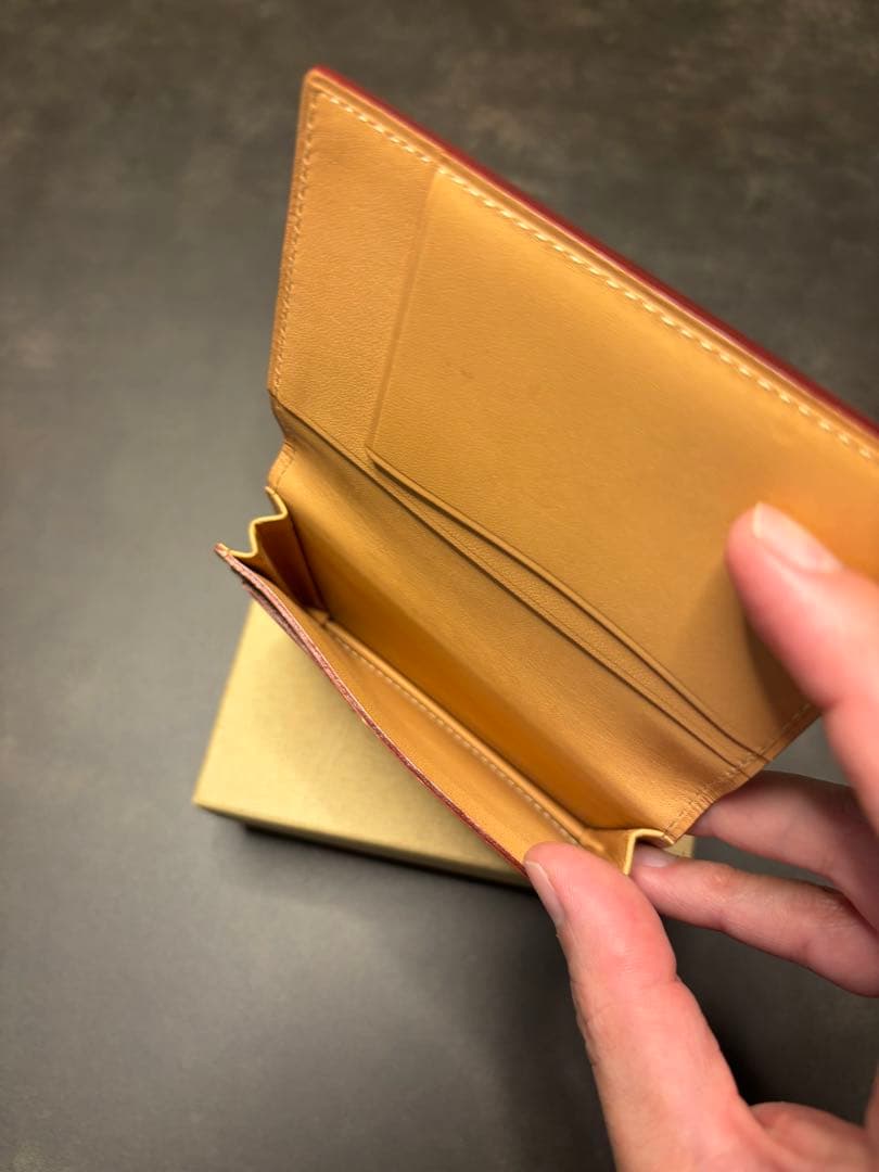 GANZO コードバン 名刺入れ ブラック