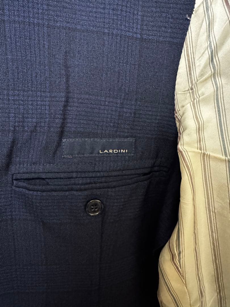 ラルディーニセットアップスーツ ネイビー48