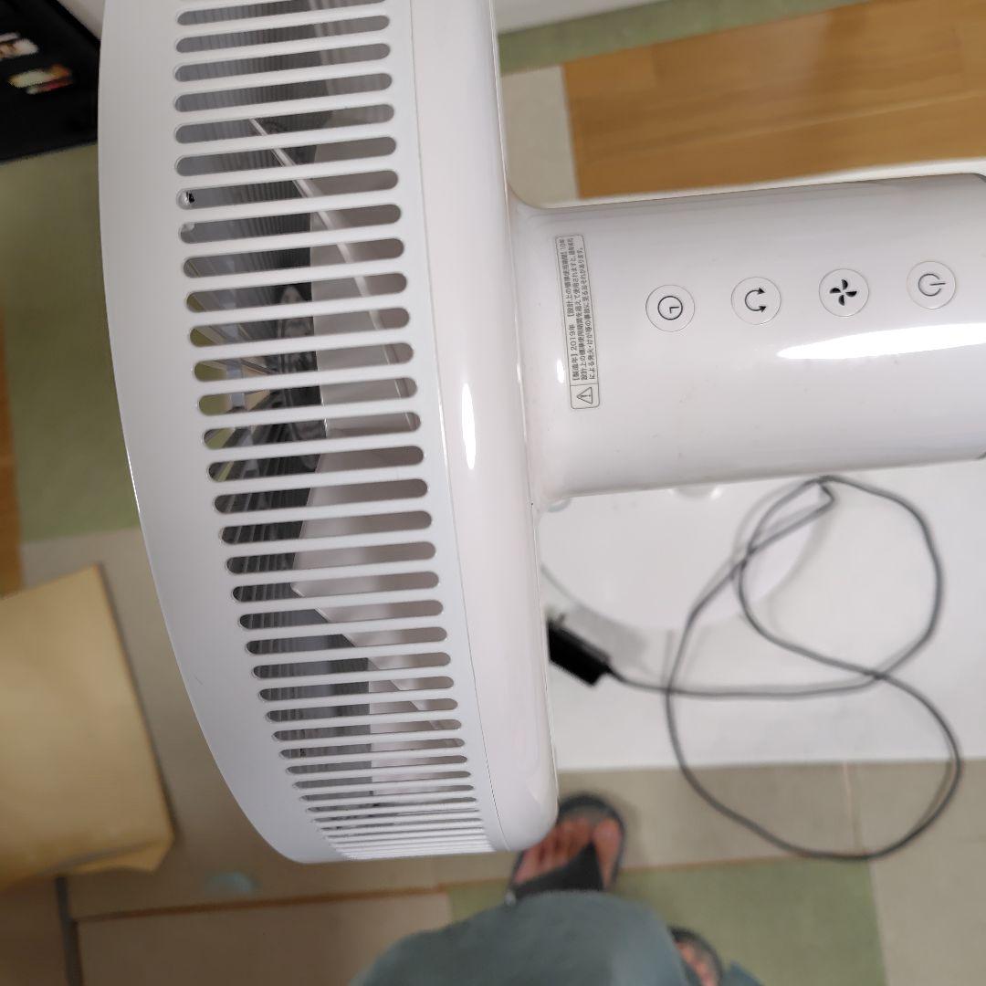GreenFan ホワイト 扇風機　リモコン付き　ジャンク品