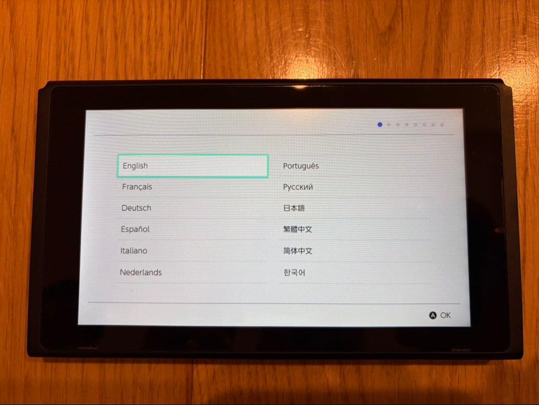 ニンテンドースイッチ本体　Nintendo switch