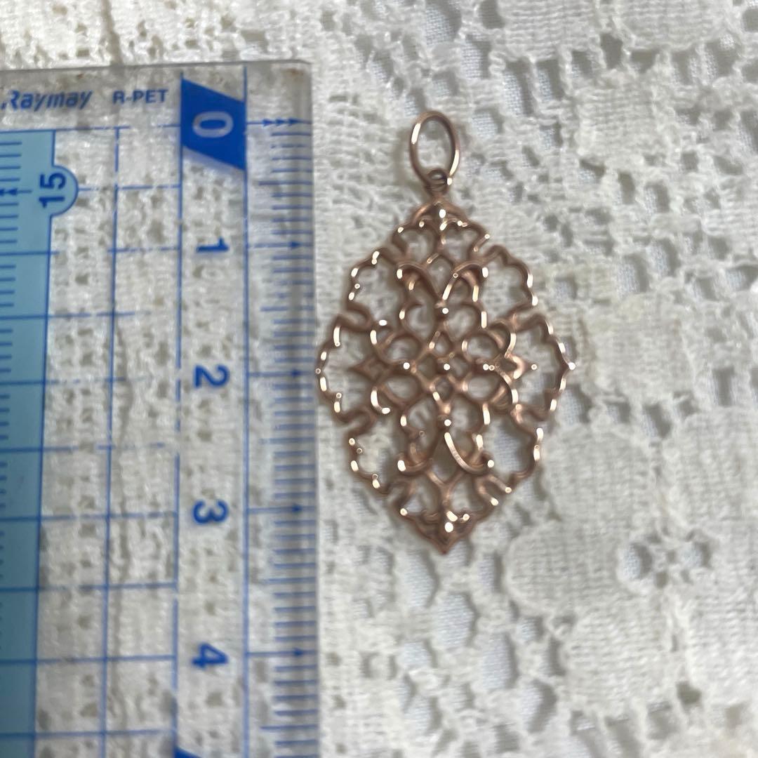 agete K10 ジャスミンチャーム