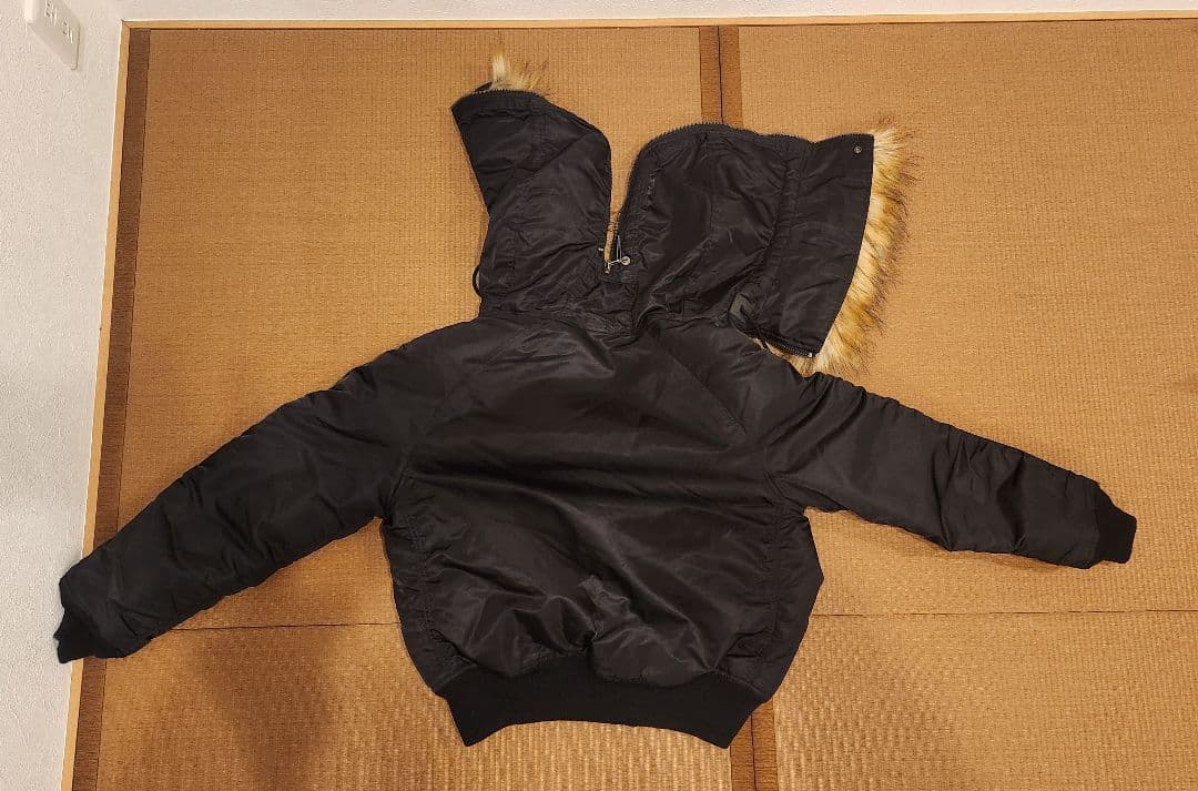 極美品 AVIREX N-2B ブラック　M NO.6152176