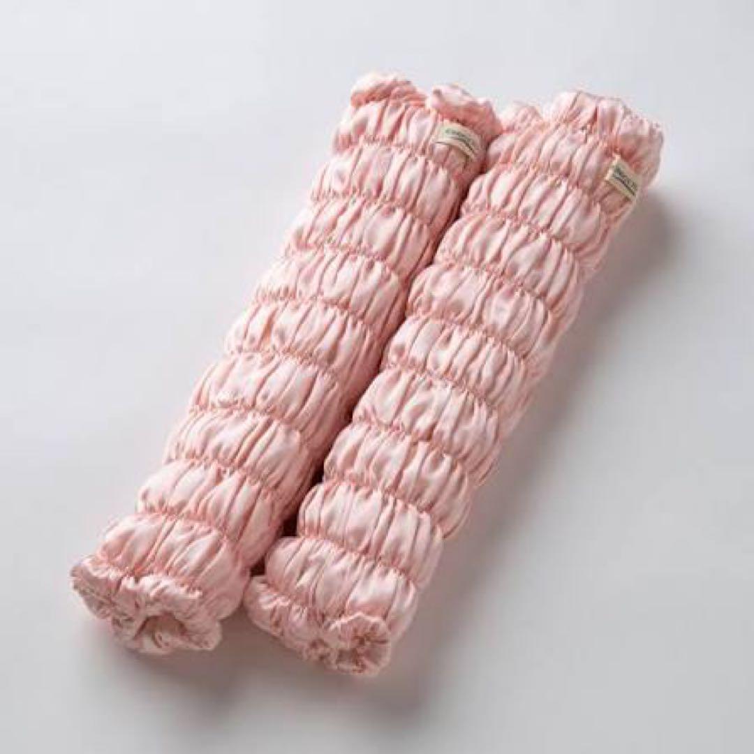 イオンドクター レッグウォーマー シルク ピンク