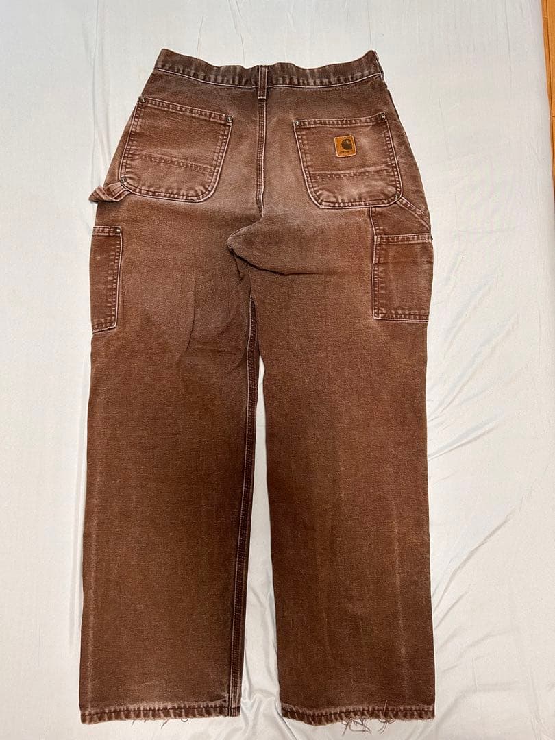 スーパーフェード carhartt ダブルニーペインターパンツ ボロ 30×30