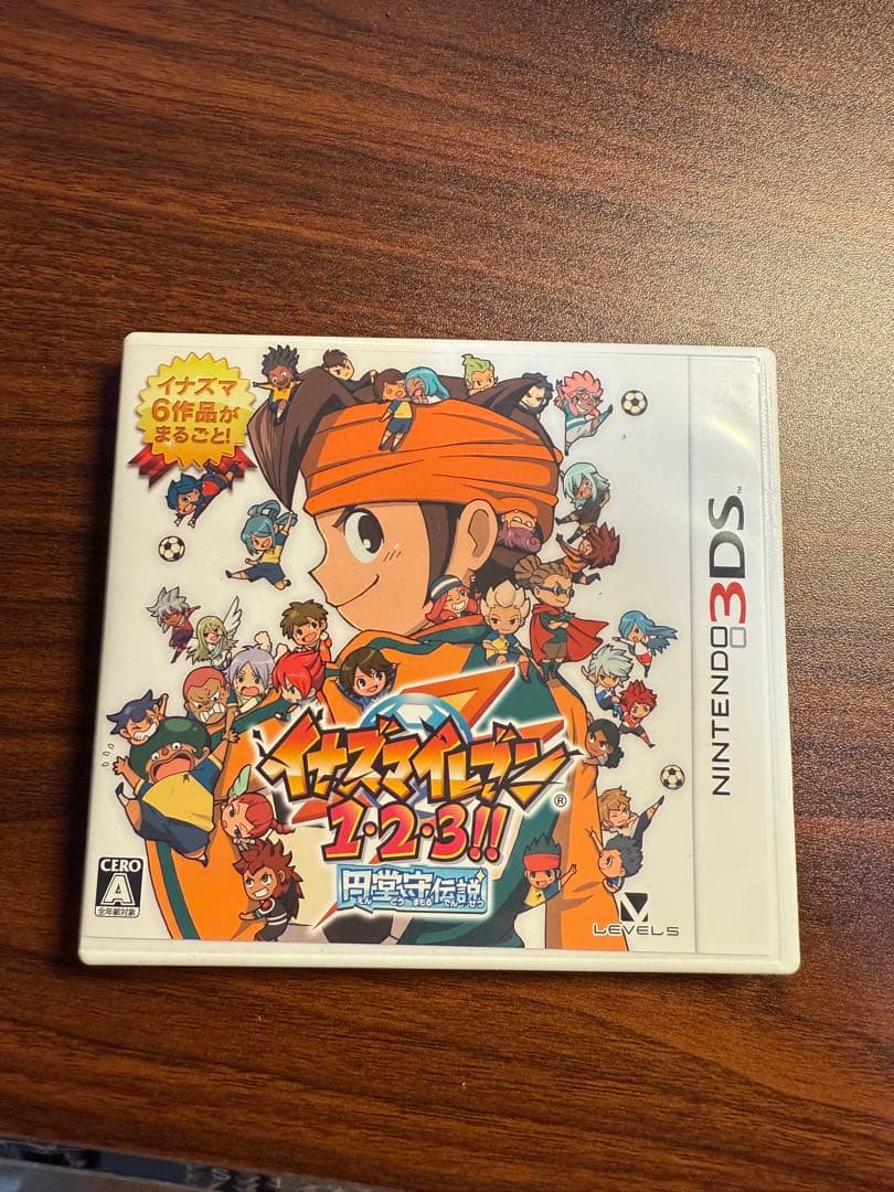 [動作確認済み]3DS イナズマイレブン1・2・3 円堂守伝説 レベルファイブ