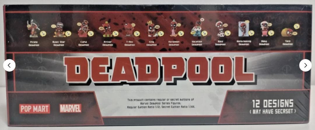 POP MART DEADPOOL フィギュア　新品未開封　シュリンク付き