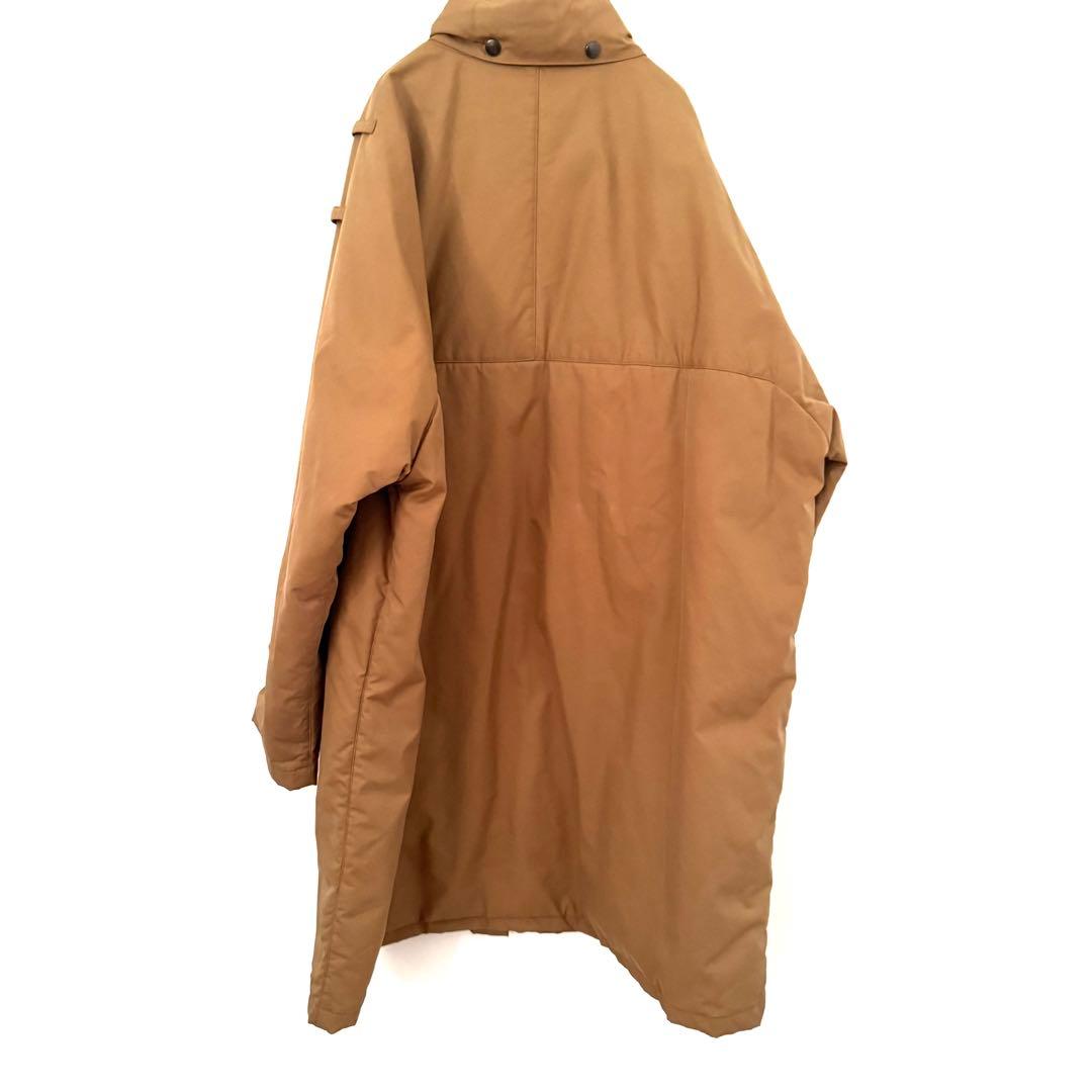 ジャケット・アウター AURALEE FINX NYLON OX BATTINGHOODED COAT