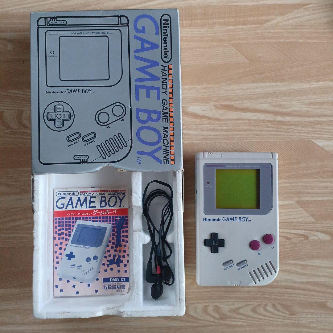 【美品】ゲームボーイ 本体 初代 + ソフト 5本
