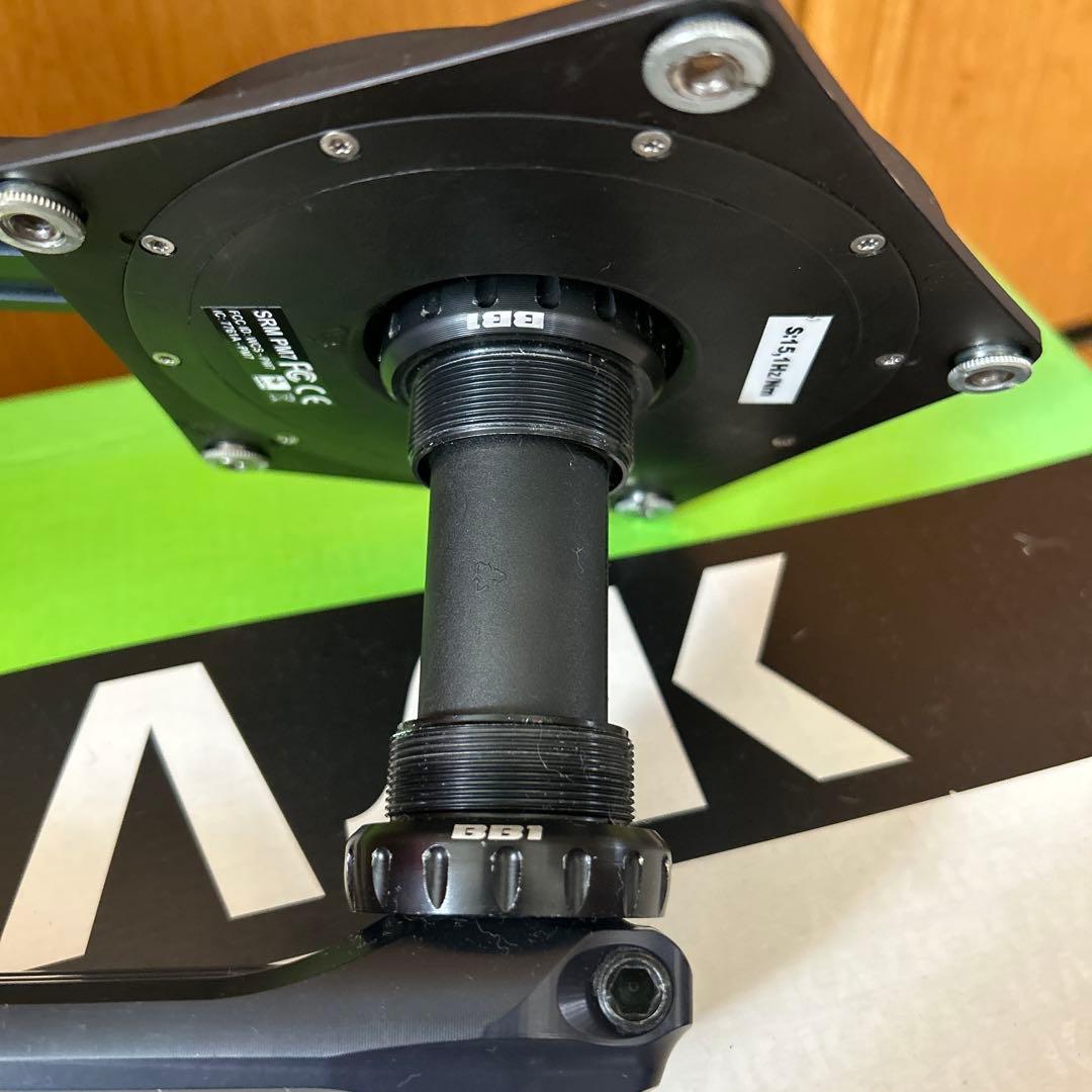 srm pm7 ローター　クランクセット　BB付き
