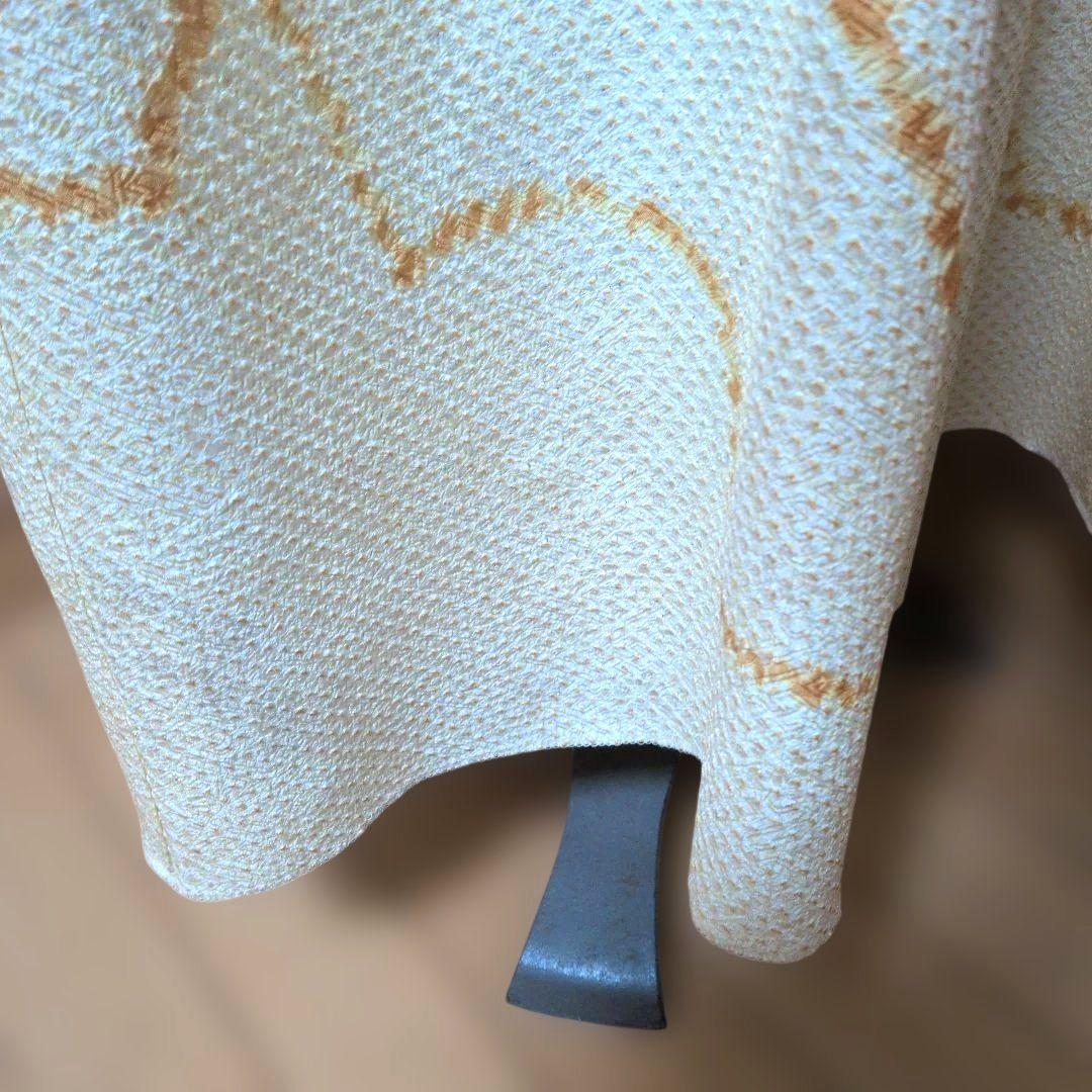 着物リメイクワンピース♪17♪振り袖♪122cm♪絞り刺繍