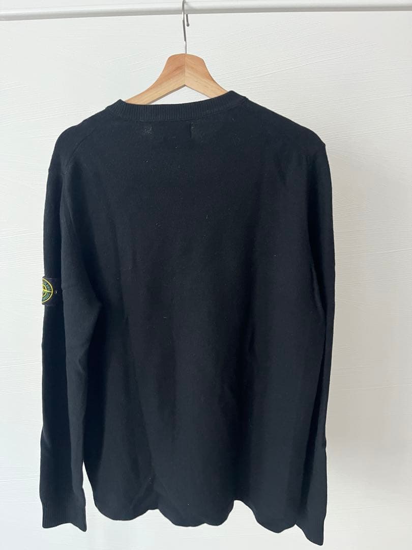 STONE  ブラックニットセーター