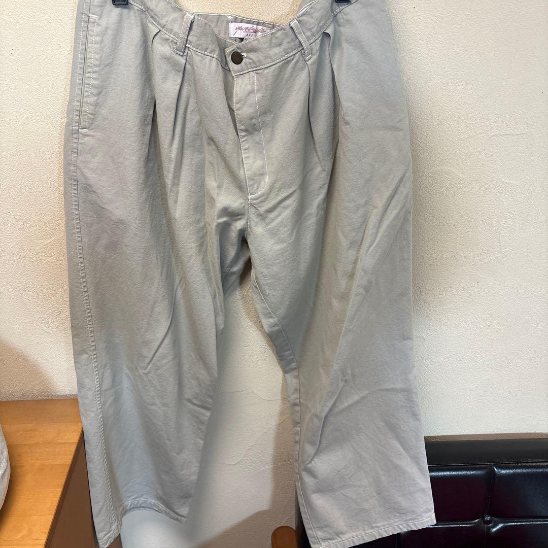 yardsale phantasy slacks ヤードセールホワイトデニム