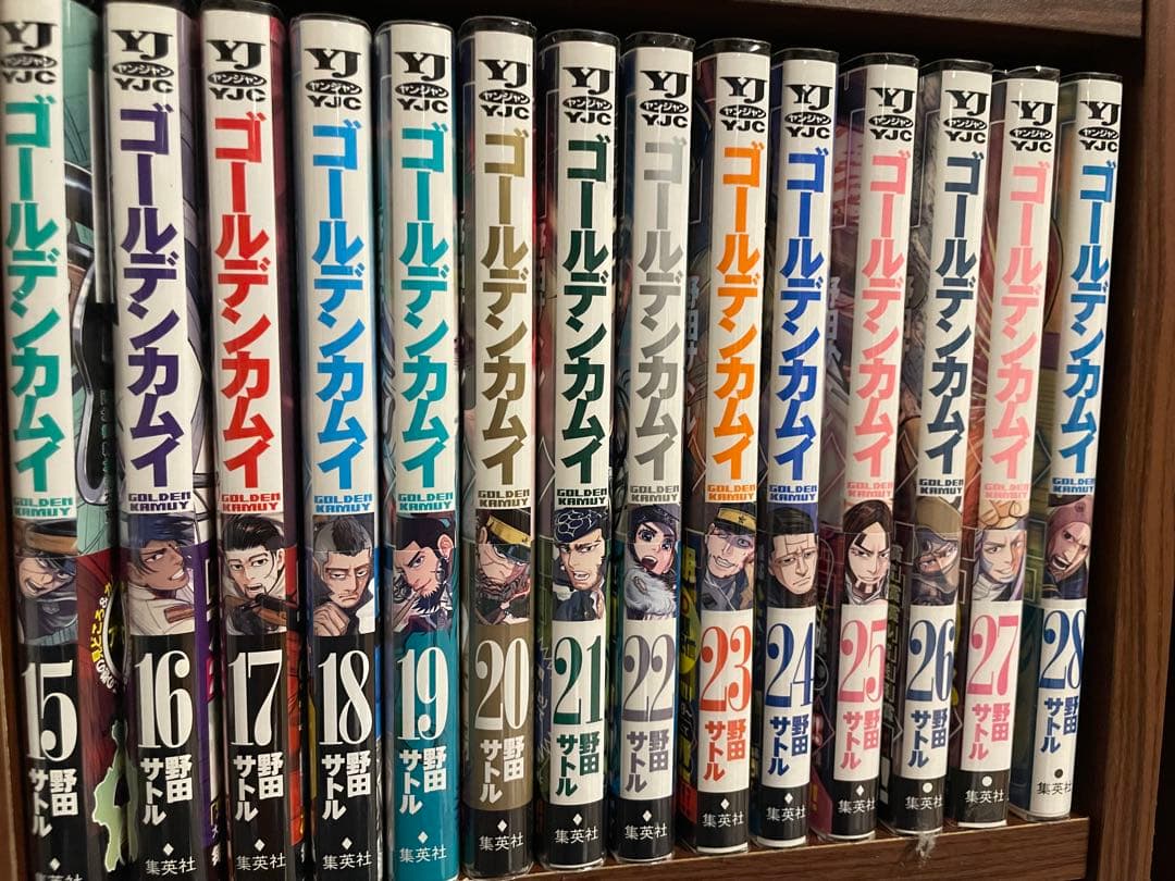 ゴールデンカムイ　全巻初版チラシ帯完備品