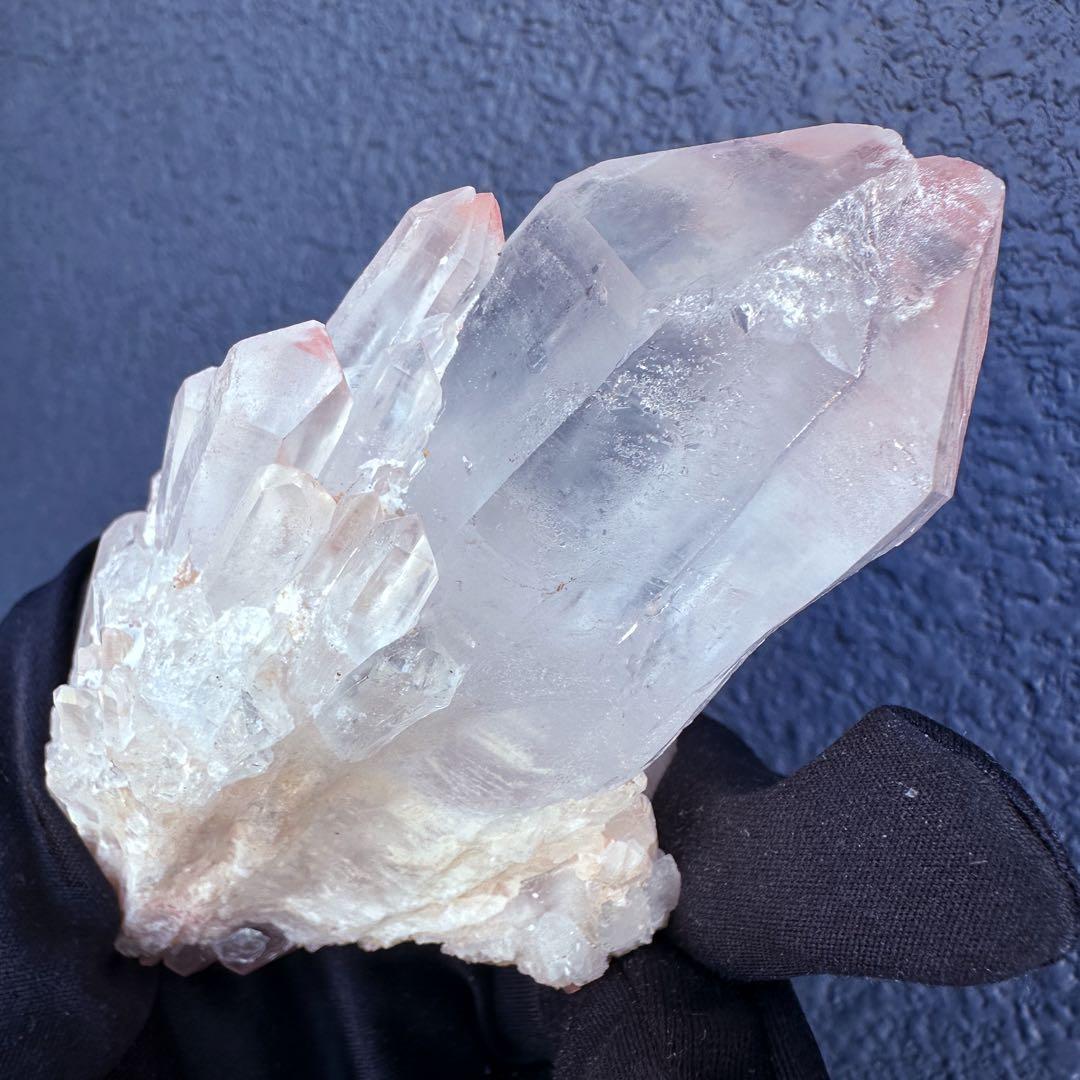 爆アレ❗️可愛いピンク♡超綺麗マダガスカル産パイナップルピンククラスターA1192