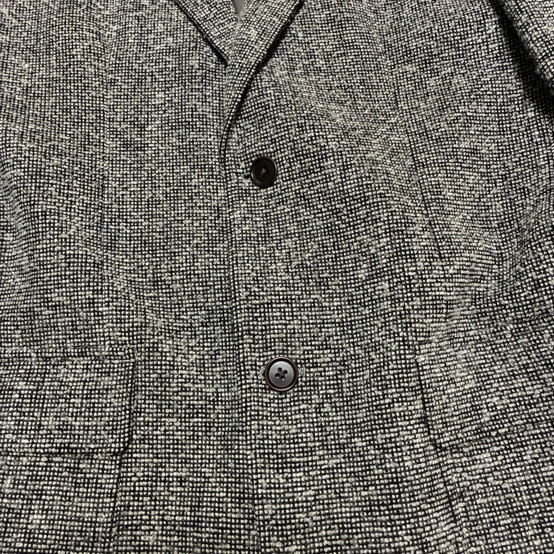 【極美品・大きいサイズ】J.PRESS ツイードジャケット アルパカ混 LL