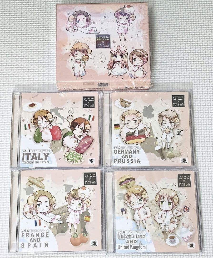 ヘタリア 羊でおやすみシリーズ 初回盤 おまけ付き