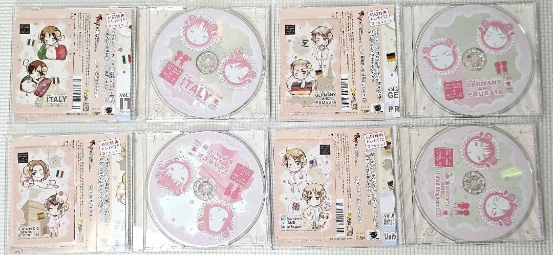 ヘタリア 羊でおやすみシリーズ 初回盤 おまけ付き