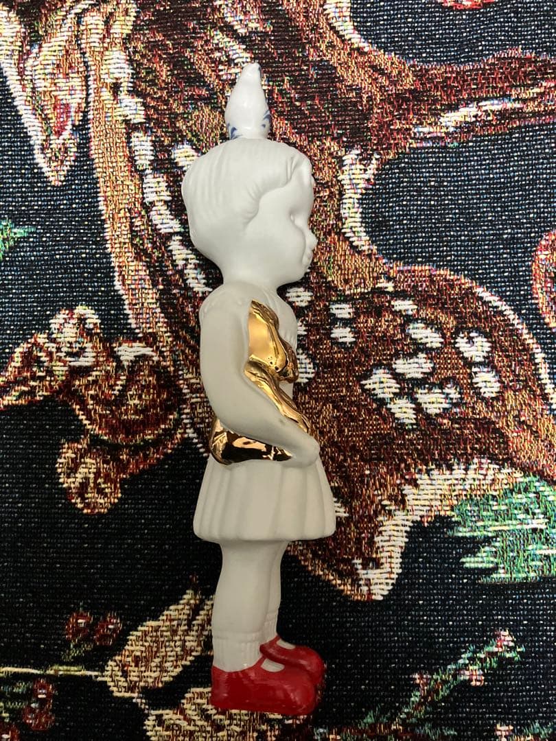 Lammers & Lammers 陶器製のクロネットドール　大①ことり