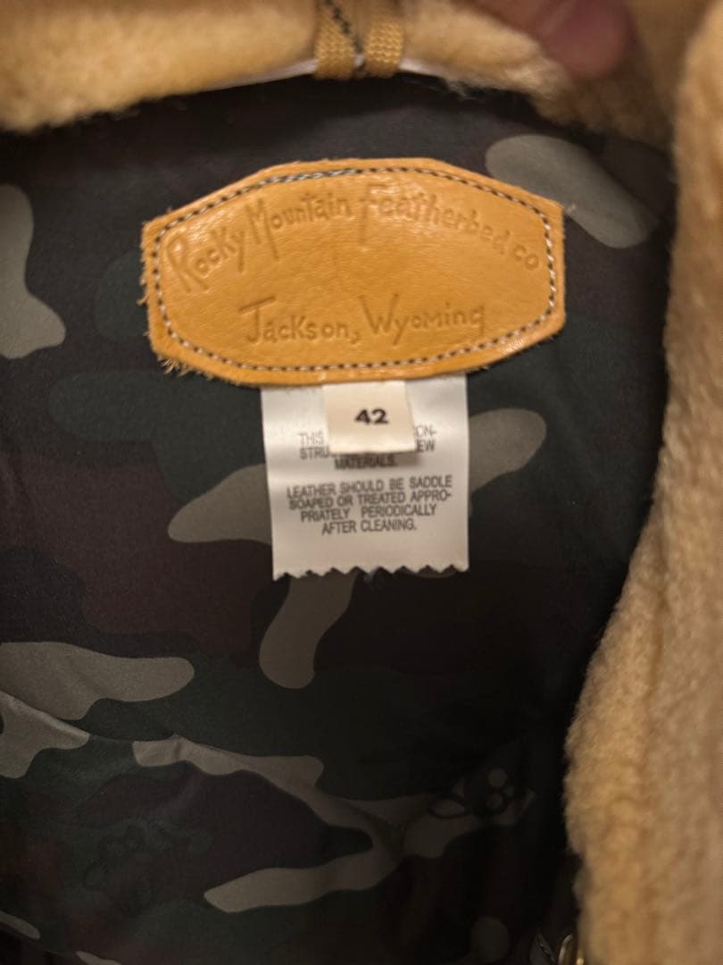 いちごさま専用 ロッキーマウンテンフェザーベッド サイコバニー ダウンベスト