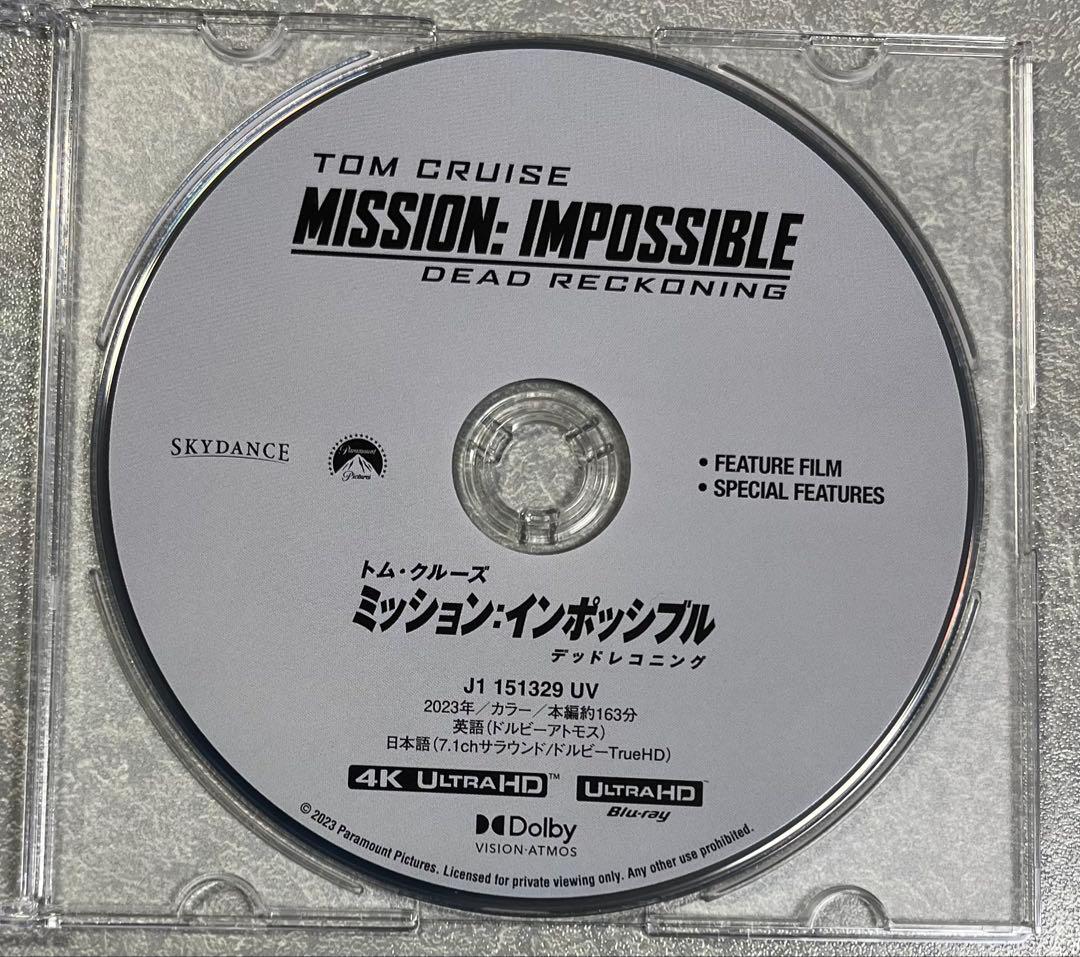 ミッション:インポッシブル 全8作品　4K ULTRA HD セット