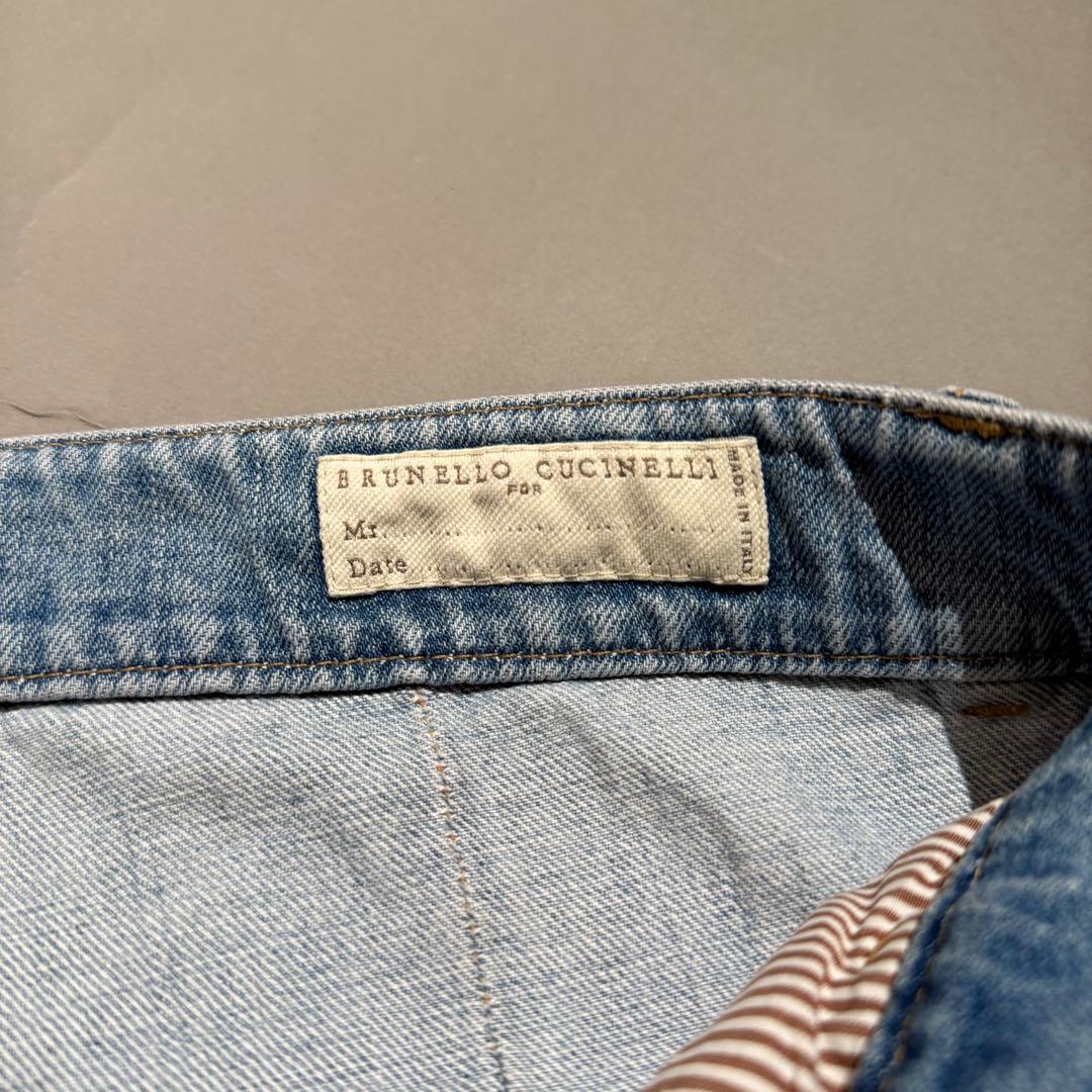 BRUNELLOCUCINELLI ダメージデニムスラックス size48