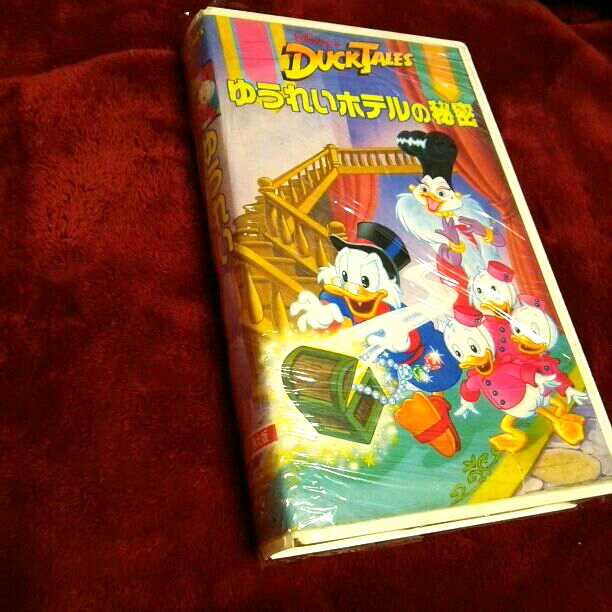 希少VHS 1990年ディズニーアニメ『ゆうれいホテルの秘密』
