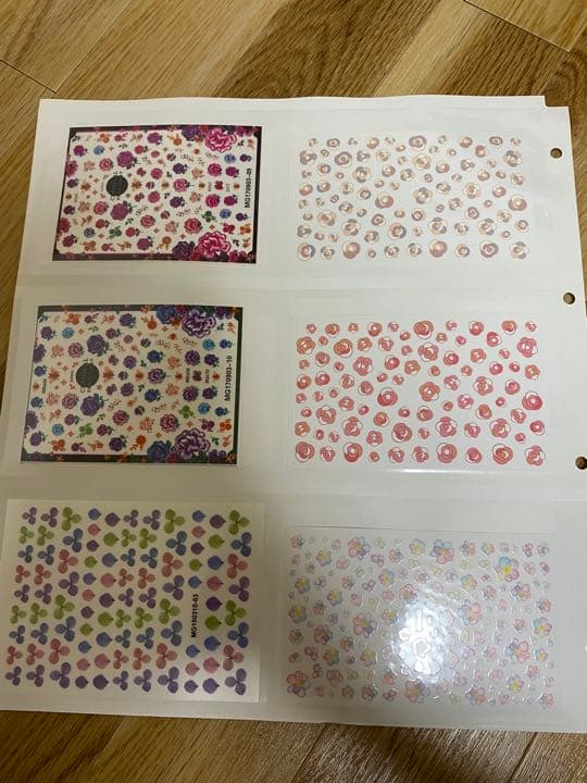 最終価格　フラワー系ネイルシール108枚