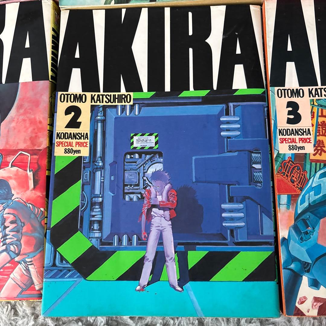 AKIRA 全6巻セット 大友克洋　２から６は初版