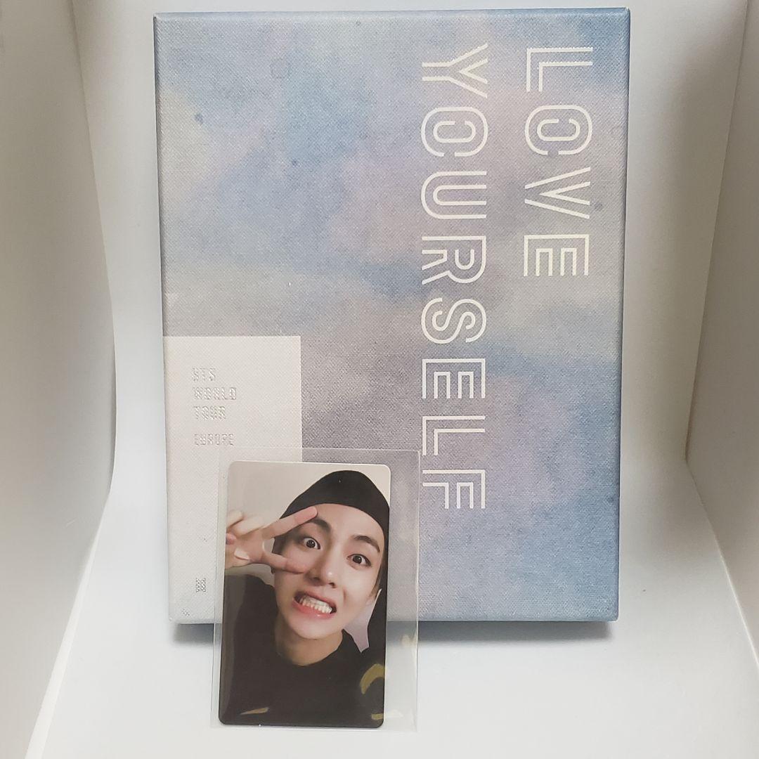 V テテ フォトカード付き DVD BTS WORLD TOUR EUROPE