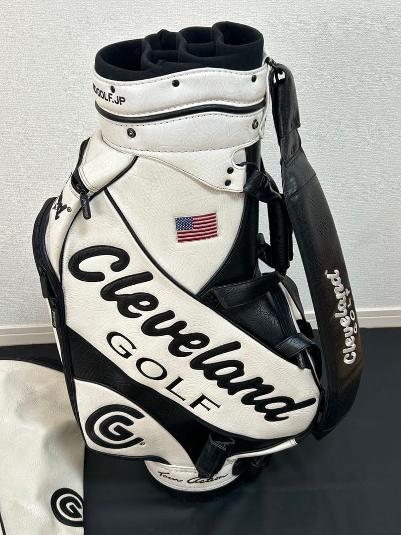 【希少】クリーブランド ゴルフ 3点式 ゴルフバッグ・キャディバッグ