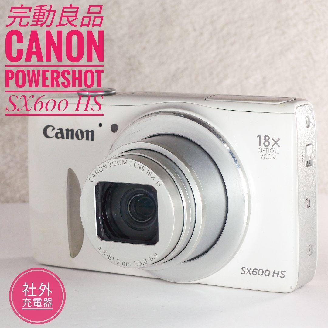 完動良品 Canon キヤノン PowerShot SX600 HS 社外充電器