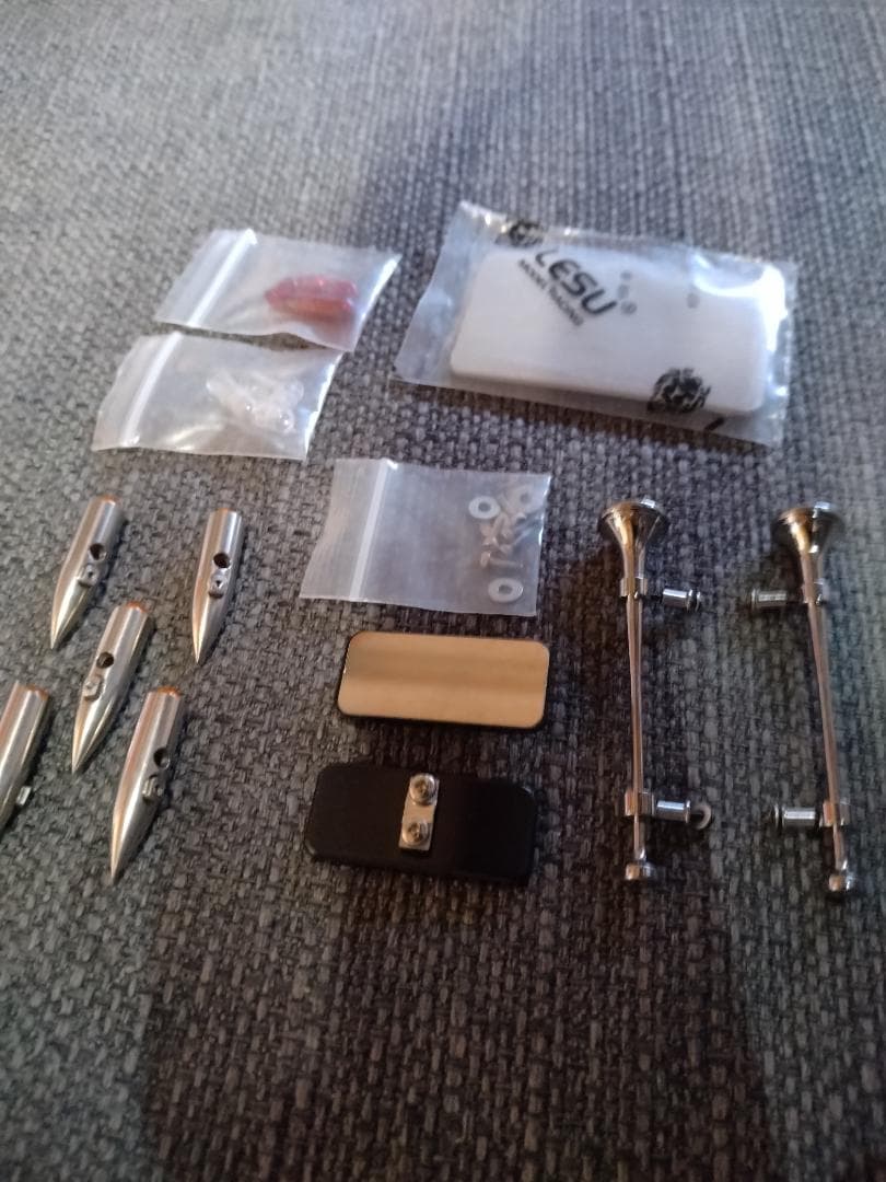 【未使用】タミヤ1/14 キングハウラー系 メタルボディパーツセット