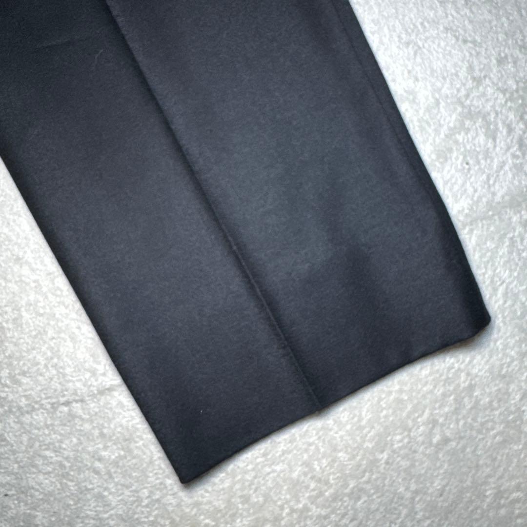 20 未使用　ブリリア　BRIGLIA スラックス　ブラック　カシミア　46