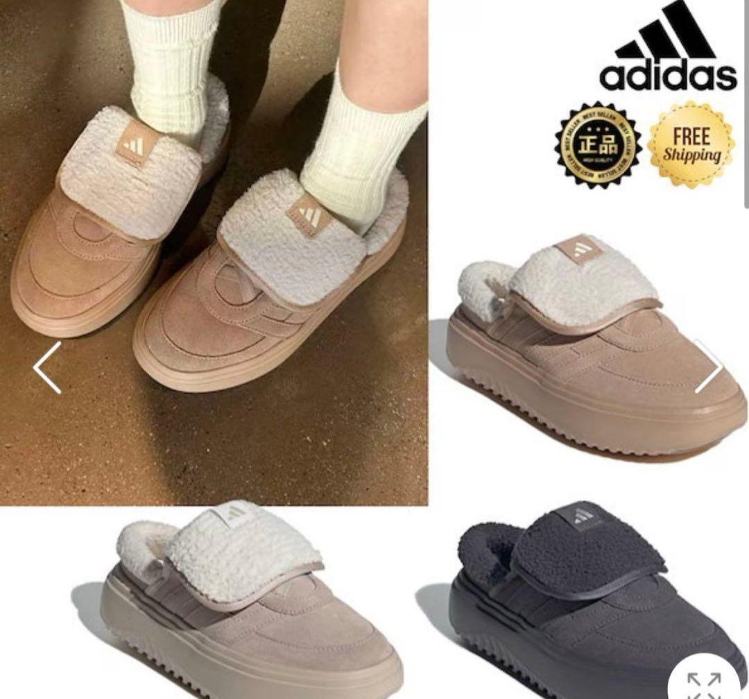 23.5cm 韓国限定adidas Grand Court Mule