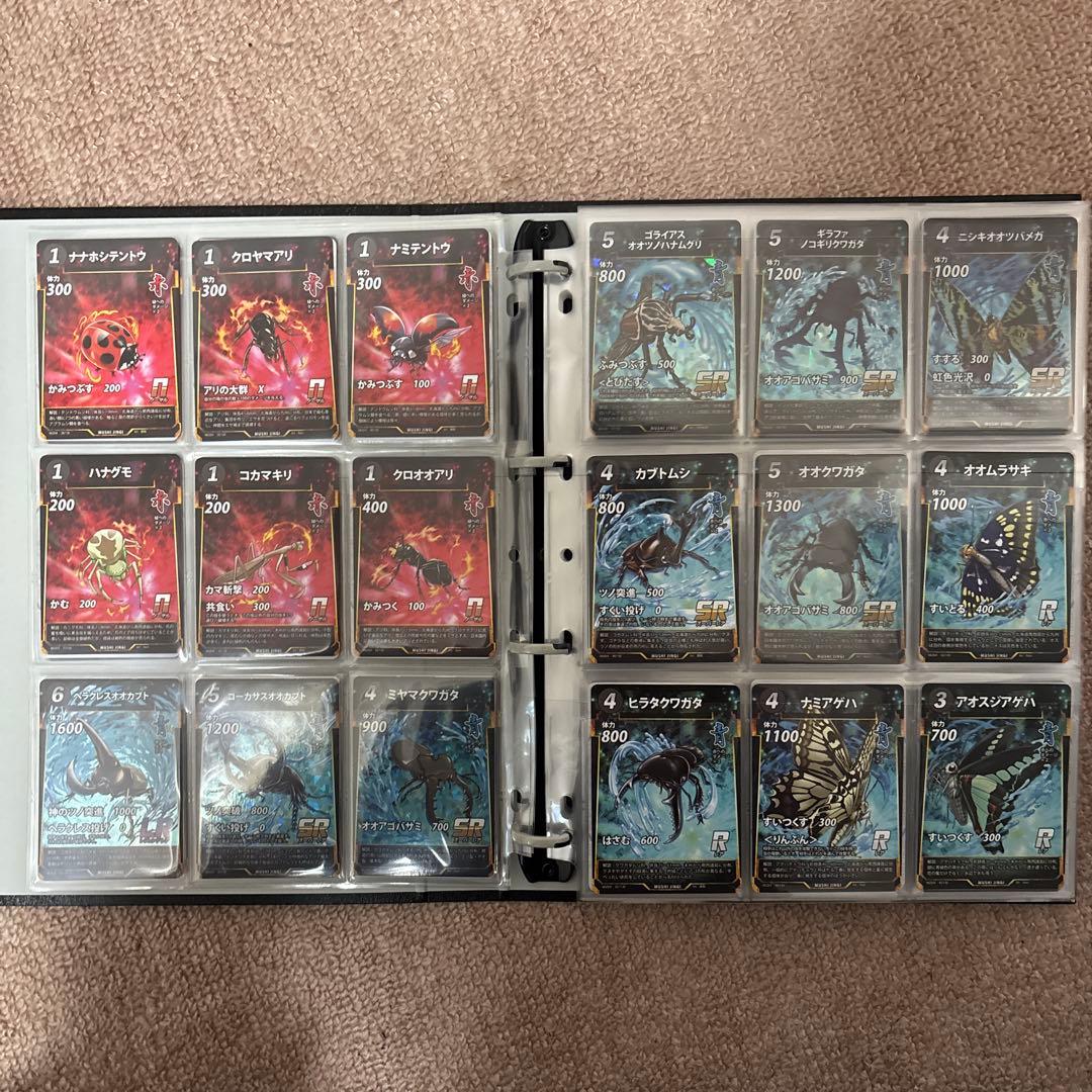 虫神器カードセット　1弾〜4弾