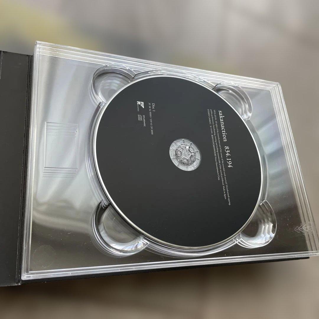 サカナクション 『834.194』 初回限定盤A 2CD+Blu-ray 定規付