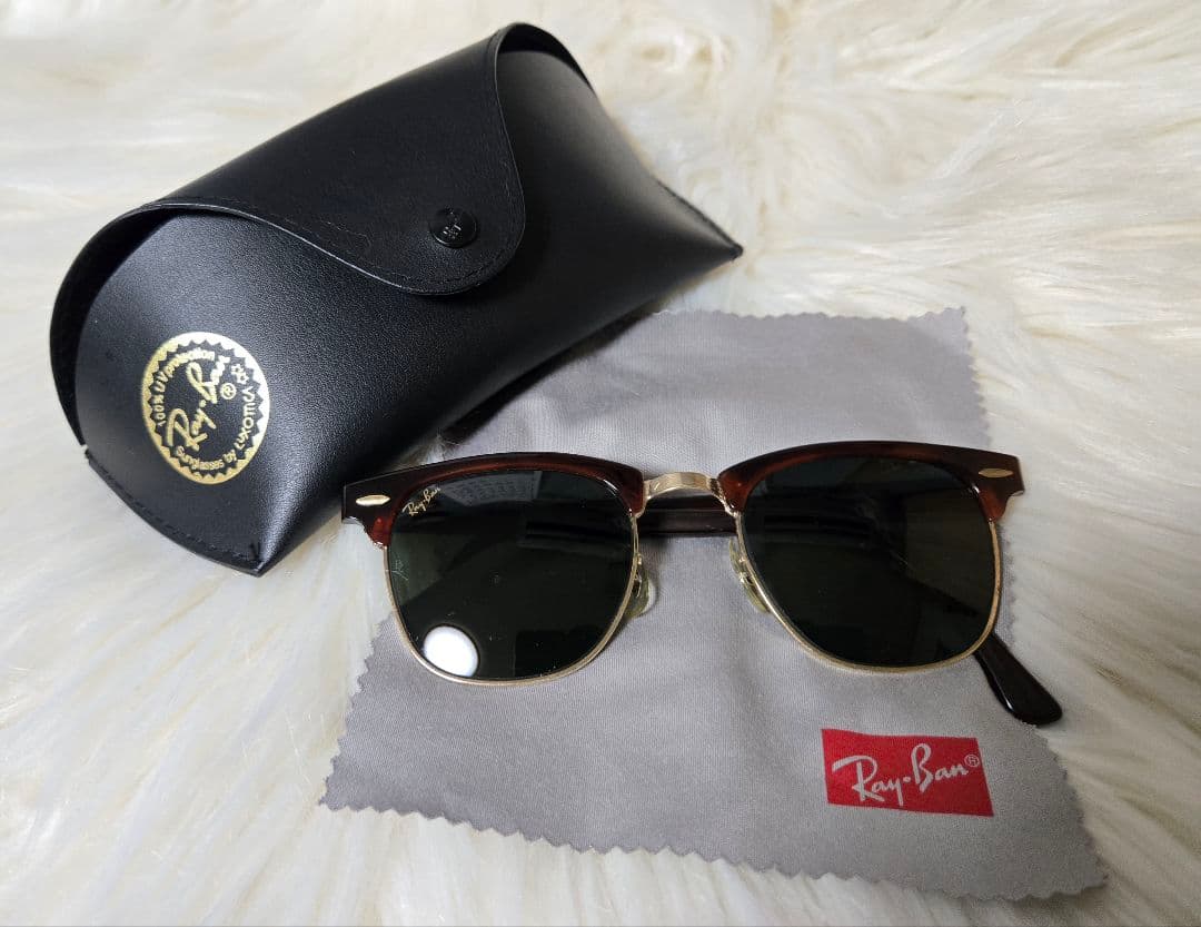 お値下げ中♥️Ray-Ban クラシックサングラス ブラウン/ゴールド