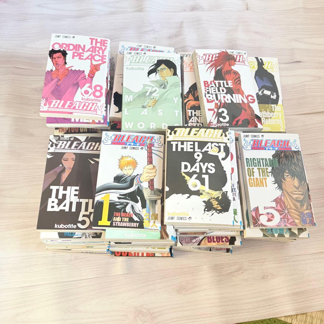 久保帯人『BLEACH』1巻～74巻 全巻　セット　ブリーチ　良好　ジャンプ