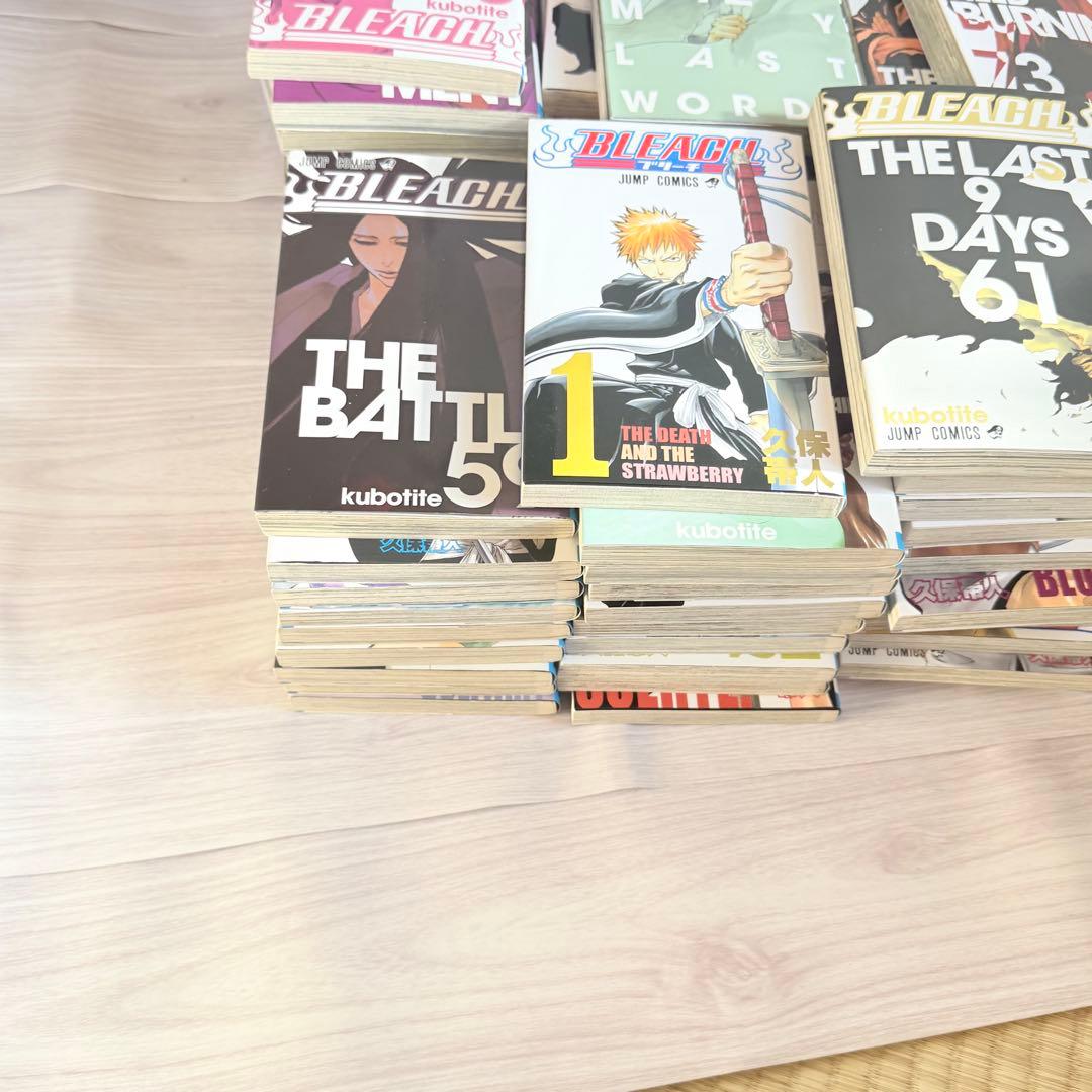 久保帯人『BLEACH』1巻～74巻 全巻　セット　ブリーチ　良好　ジャンプ