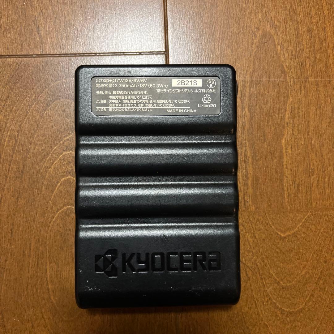 バートル バッテリー19v17v ac310ファンセット