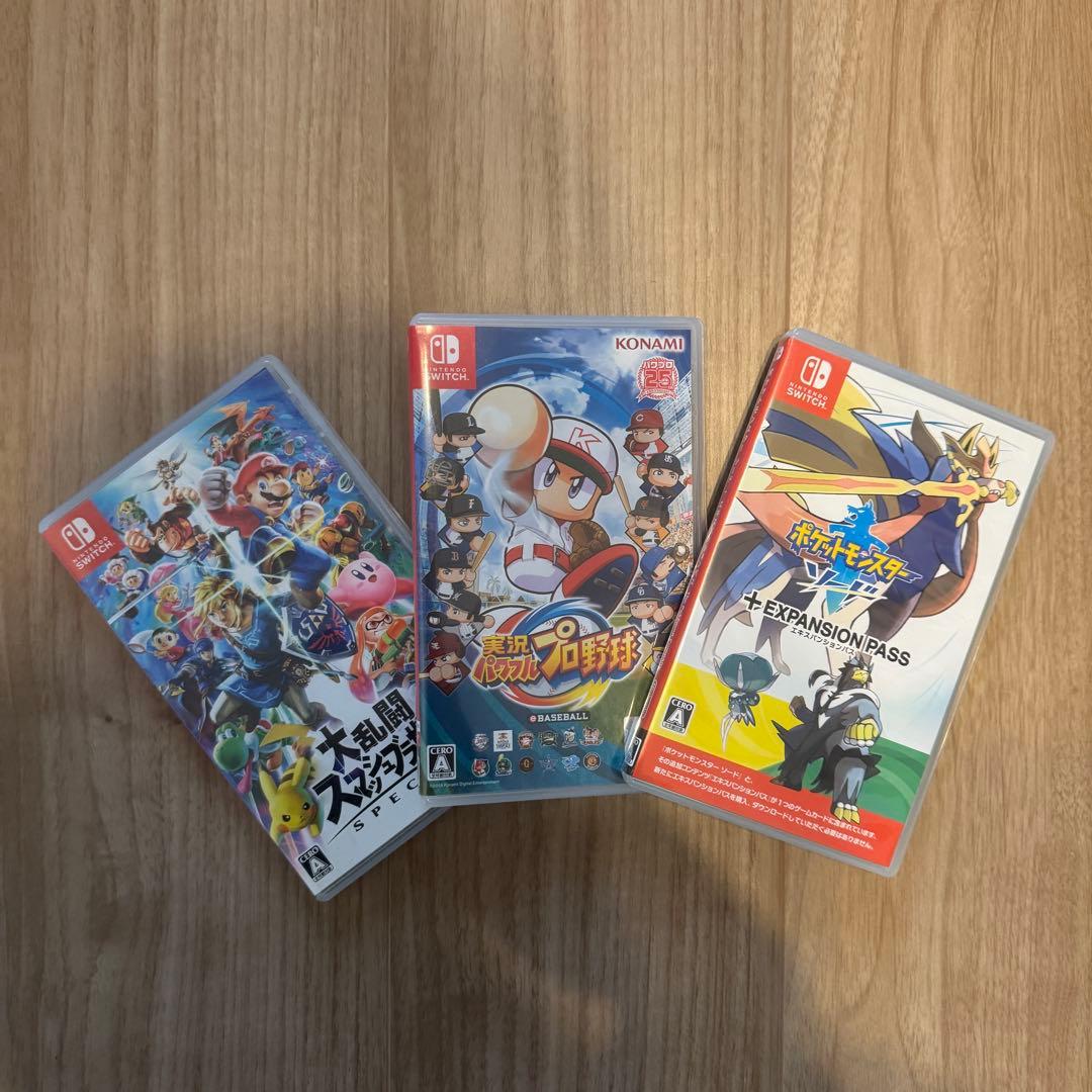 Nintendo Switch 本体とゲーム3本セット