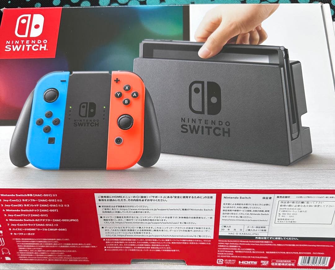 Nintendo Switch 本体 赤と青 Joy-Con
