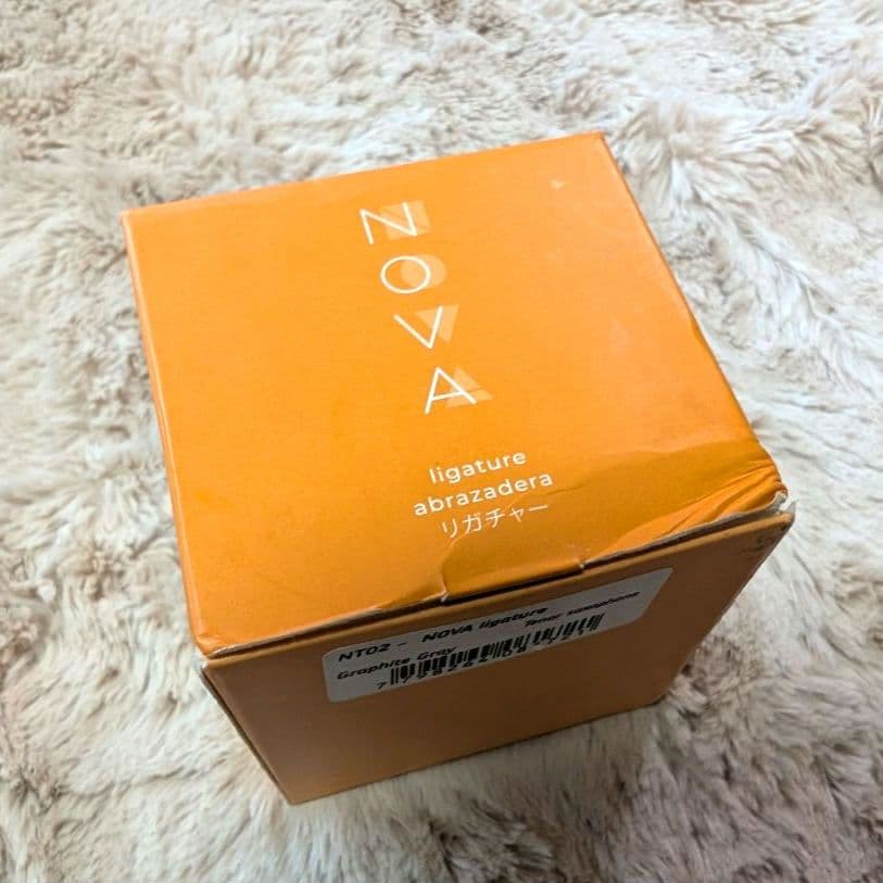 管楽器・吹奏楽器 Bambu NOVA Ligature Graphite Gray Tenor